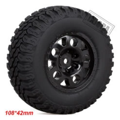 INJORA 4PCS 110*48MM 108*42MM RC Car Rubber Tires Wheel Rim Set For 1/10 Short Course Truck Slash VKAR 10SC HPI -Remote Control Car Shop S98607a3f6c094d4aba792499856dc7ebS