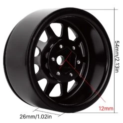 INJORA 116g/pcs Metal Alloy 1.9 Beadlock Wheel Rims For 1:10 RC Crawler Axial SCX10 AXI03007 90046 TRX4 Redcat GEN8 (W1909) -Remote Control Car Shop S9c20aae7f7a8454b9577d724aaf27525K