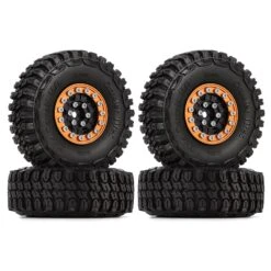 INJORA 1.0" Aluminum Beadlock Wheels & Soft Rubber Tires Set For 1/24 RC Crawler Car Axial SCX24 Gladiator AX24 (W1022-T1002) -Remote Control Car Shop S9c2a76c70eb7404597dfb90794dadfcbF
