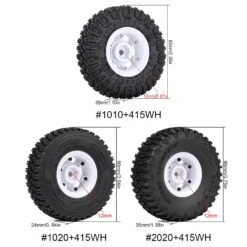 INJORA 4PCS 1.55 Beadlock Plastic Wheel Rim Tires For RC Crawler Car AX90069 Tamiya CC01 LC70 MST JIMNY 1/18 Aixal UTB18 Capra -Remote Control Car Shop S9d399e5ec8f542929437309eef8ce43fi