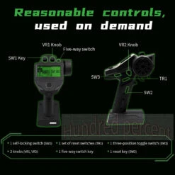 FLYSKY FS-G7P G7P 2.4G 7CH ANT Protocol Radio Transmitter PWM PPM I-BUS SBUS Output With FS-R7P R7P RC Receiver -Remote Control Car Shop S9d46fa8235934814871868bcd98a8d3en