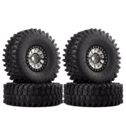INJORA 4PCS Metal 1.9 Beadlock Wheel Rim Tires Set For 1/10 RC Crawler Car Axial SCX10 90046 TRX-4 Redcat GEN 8 -Remote Control Car Shop S9d4abd2eea7d4fccb5159a54a37750406