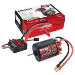 Surpass Scale Crawler Combo 5-Slot 16T 1850kv Brushed Motor And 60amp Speed Controller -Remote Control Car Shop SP 054000 92
