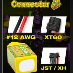 2PCS CNHL 4S 14.8V Lipo Battery 1550mAh 100C With XT60 Plug For RC FPV Drone Quadcopter Airplane Helicopter Racing Hobby Part -Remote Control Car Shop Sa63a5d69a34041cc8790fe6643e323eco