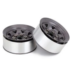 INJORA 4PCS Metal 1.55" Beadlock Wheel Rim For 1/10 RC Crawler Car Axial 90069 D90 TF2 Tamiya CC01 LC70 MST JIMNY -Remote Control Car Shop Sa763d68c12cd40198d296cb731ad6e3d8