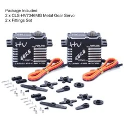 JX Servo CLS-HV7346MG 46KG Torque HV High Precision Steel Gear Full CNC Aluminium Shell Structure Digital Coreless Servo -Remote Control Car Shop Sad6ce6beb3cf4742ae017837a16d0a26V