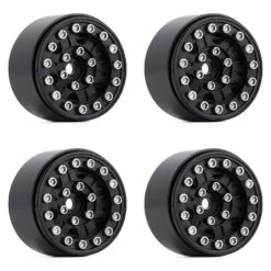 INJORA 4PCS 1.0" CNC Metal Beadlock Wheel Rim For 1/24 RC Crawler Car Axial SCX24 Enduro24 AX24 (W1022) -Remote Control Car Shop Sae088855f39b40d0b7fc113b629f39a9t