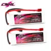 2pcs CNHL 2S 7.4V Lipo Battery 2200mAh 30C 40C 70C With T Deans XT60 Plug For FPV Quadcopter Drone Airplane Helicopter Car Hobby