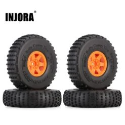 INJORA 2.2" Beadlock Buggy Bully Comp Wheel Rim Tires 142*40MM For RC Crawler Axial SCX10 Wraith 90018 RR10 Bomber RBX10 Ryft