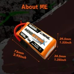 4PCS CNHL 4S 14.8V Lipo Battery 1300mAh 1500mAh 1800mAh 120C MiniStar With XT60 Plug For RC FPV Boat Quadcopter Airplane Drone -Remote Control Car Shop Sb3edfe97295544e19335797b61a67b0cE