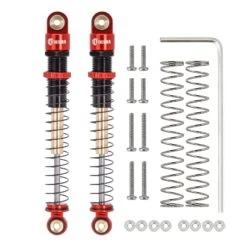INJORA 51mm Aluminum Long Travel Threaded Double Barrel Shocks For 1/24 RC Crawler Axial AX24 SCX24 Upgrade -Remote Control Car Shop Sb757b3c47a0c4f289093fafbaed97049J