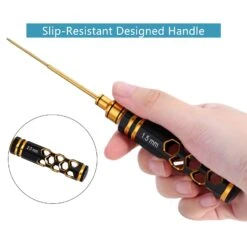 INJORA 4PCS HSS 1.5/2.0/2.5/3mm Hexagon Screwdriver Repair Tool Kit For RC Model Car Boat Helicopter -Remote Control Car Shop Sb7644d605a0844cc8e49c6c1b7796260h