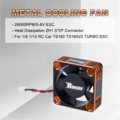 Rocket Cooling Fan 30x30mm 28000RPM/5-8V ESC Heat Dissipation ZH1.5*2P Connector For 1/8 1/10 RC Car TS160 TS160V2 TURBO ESC 18 Rocket Cooling Fan 30x30mm 28000RPM/5-8V ESC Heat Dissipation ZH1.5*2P Connector For 1/8 1/10 RC Car TS160 TS160V2 TURBO ESC -Remote Control Car Shop Sb8e45319efbe4379ad890bdce7638de1i