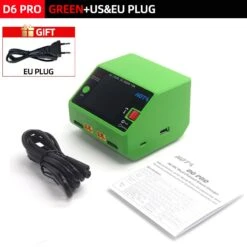 HOTA D6 Pro Smart Charger Dual Channel AC200W DC650W US/EU 15A Lipo NiZn/Nicd/NiMH Battery Charger Wireless Charging For RC FPV -Remote Control Car Shop Sbbb954b6e6784af3a739e2b431c818d7X