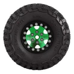 INJORA 1.0 Beadlock Wheels And Tires Micro Crawler Upgrade Part 4PCS For 1/24 RC Crawler Car Axial SCX24 AX24 (W1026-T1002) -Remote Control Car Shop Sbe6a54e3b8334ecba61a75b3cef7685cV