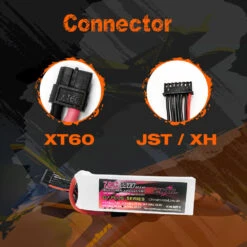 2PCS CNHL 6S Lipo Battery 2200mAh 22.2V 70C With XT60 Plug For RC Airplane Quadcopter Helicopter Drone FPV Car Boat Racing Hobby -Remote Control Car Shop Sc079175b3a4940e88257ea4d238e78c9l