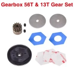 Complete Gearbox Transmission Gears Set For 1/10 RC Crawler Car Axial SCX10 SCX10 II 90046 Upgrades Part 3.17mm Motor Shaft -Remote Control Car Shop Sc11c69f7b25943b49205fd1759ff6fe9R
