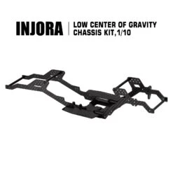 INJORA 313/324mm Wheelbase LCG Carbon Fiber Chassis Kit Frame Girder For 1/10 RC Crawler TRX4 Upgrade Parts -Remote Control Car Shop Sc1d9c508997a497a856fdeb5b98c5f137