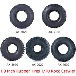4PCS 1.9 Inch RC Car Wheels Tires Rubber Rocks Crawler Tyre For 1/10 Traxxas Redcat Axial SCX10 RC4WD D90 TF2 Tamiya -Remote Control Car Shop Sc4d691d17cb54da99cf1551872966965w