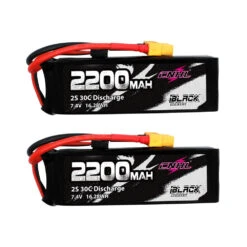 2pcs CNHL 2S 7.4V Lipo Battery 2200mAh 30C 40C 70C With T Deans XT60 Plug For FPV Quadcopter Drone Airplane Helicopter Car Hobby -Remote Control Car Shop Sc79f4e9d642e457597a175d391af886ad