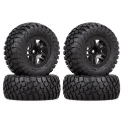 INJORA 4PCS 110*48MM 108*42MM RC Car Rubber Tires Wheel Rim Set For 1/10 Short Course Truck Slash VKAR 10SC HPI -Remote Control Car Shop Scc56f887da8a4a09af1e28346548951e0