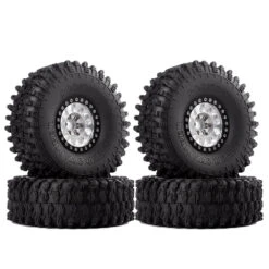 INJORA 4PCS Metal 1.9 Beadlock Wheel Rim Tires Set For 1/10 RC Crawler Car Axial SCX10 90046 TRX-4 Redcat GEN 8 -Remote Control Car Shop Scfacb0fb04a545828cb62d8e1b84fe28r