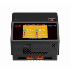 HOTA S6 AC400W DC650W 15A Dual Channel Smart Ultra Small Size Charger With ADP For Lipo LiHV LiFe LiIon NiZn NiCd NiMH Battery -Remote Control Car Shop Sd098adf3861c439588e69df123692eccS