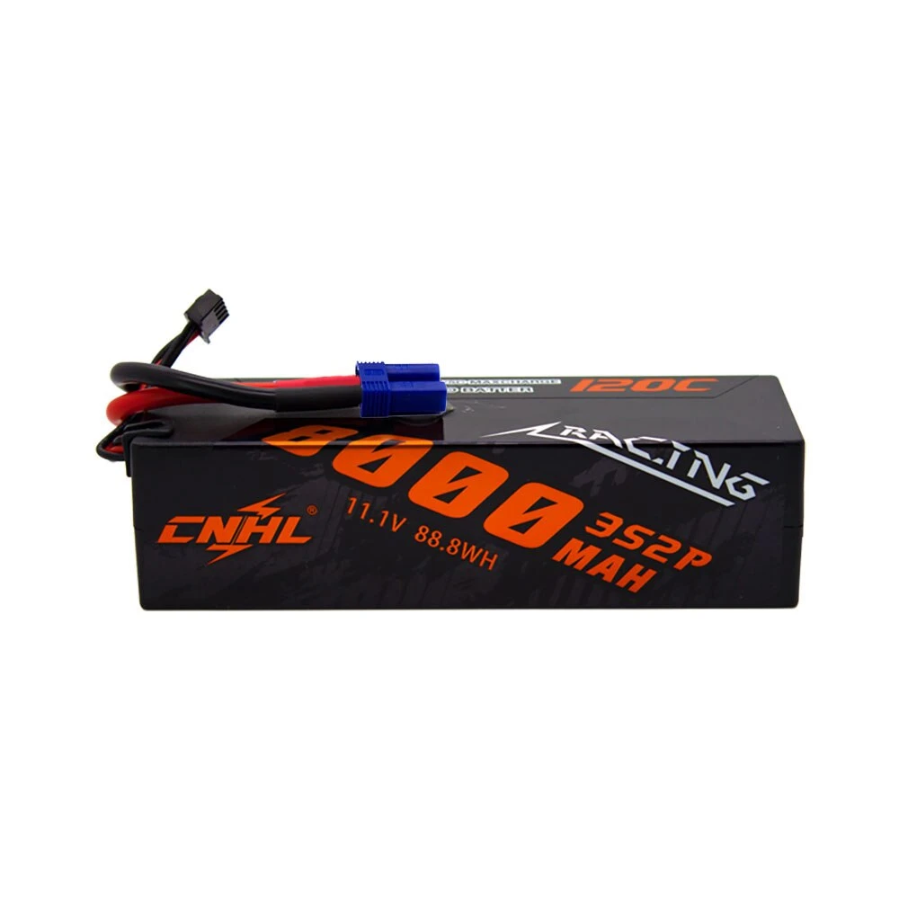 CNHL Lipo 3S 11.1V Battery 8000mAh 120C Hard Case Lipo Battery Racing Series With EC5 Plug For RC Car Boat Rally Truck Buggy 2 CNHL Lipo 3S 11.1V Battery 8000mAh 120C Hard Case Lipo Battery Racing Series With EC5 Plug For RC Car Boat Rally Truck Buggy - Image 2