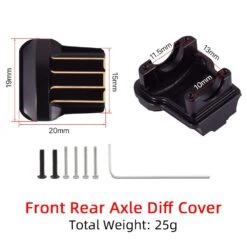 TRX4M Upgrades Brass Steering Link Knuckle Alex Diff Cover Caster Blocks For Traxxas TRX-4M 1/18 RC Crawler Defender -Remote Control Car Shop Sd29dec0d2fc8483e87d8b85d300b9eb8f