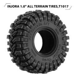 INJORA 58*24mm All Terrain Super Soft Sticky 1.0 Wheel Tires For 1/18 1/24 RC Crawler SCX24 AX24 TRX4M (T1017) -Remote Control Car Shop Sd2f43af6a5a8413b8093ea1c3c834cf2R