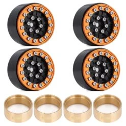 INJORA 4PCS 1.0" CNC Metal Beadlock Wheel Rim For 1/24 RC Crawler Car Axial SCX24 Enduro24 AX24 (W1022) -Remote Control Car Shop Sd4b47f67d5e84ac4a3293d9d5b709ef9z