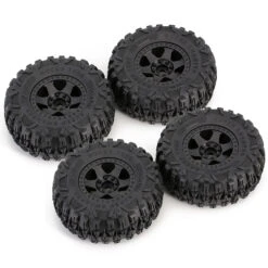 AUSTAR HOBBY 2.2in 1/10 RC Crawler Beadlock Wheels And Tires Rims Set Mud Tire For Axial SCX10 TRX4 TRX-6 Short Course Truck -Remote Control Car Shop Sd507c25629694227bc2aa5db76967e48J