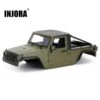 INJORA 12.3in 313mm Wheelbase Pickup Body Shell Unassembled Kit For 1/10 RC Crawler Car Axial SCX10 SCX10 II 90046 Jeep Wrangler