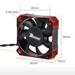 2PCS SURPASS HOBBY Rocket RC Motor Fun 50mm Metal Cooling Fan 8.5V/10000RPM Heat Dissipation For 1/8 1/5 1/6 RC Car Truck -Remote Control Car Shop Sd69f70e12ca14b899658ceb22f1aefb3S