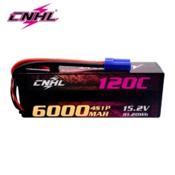 CNHL 2S 3S 4S 7.6V 11.4V 15.2V Lipo Battery 6000mAh 120C HV Hard Case With EC5 Plug For RC Car Boat Airplane Truck Tank Vehicle -Remote Control Car Shop Sd7bba6d84fdf404585a0124fcbb7559dP