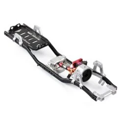 INJORA 313mm 12.3" Wheelbase Metal Chassis Frame With Prefixal Shiftable Gearbox For 1/10 RC Crawler Car Axial SCX10 90046 -Remote Control Car Shop Sd9418da6e15b404ab69df74c8a4fb8ed7