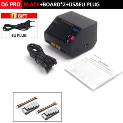 HOTA D6 Pro Smart Charger Dual Channel AC200W DC650W US/EU 15A Lipo NiZn/Nicd/NiMH Battery Charger Wireless Charging For RC FPV -Remote Control Car Shop Sdecffa78b8ba4d51b45e9167a8095604J