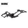 INJORA 313/324mm Wheelbase LCG Carbon Fiber Chassis Kit Frame Girder For 1/10 RC Crawler TRX4 Upgrade Parts