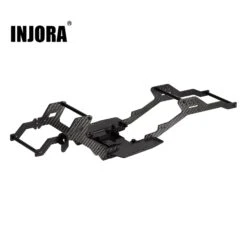 INJORA 313/324mm Wheelbase LCG Carbon Fiber Chassis Kit Frame Girder For 1/10 RC Crawler TRX4 Upgrade Parts
