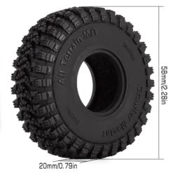 INJORA 1.0 Wheel Tires All Terrain 58*20mm Upgrade For 1/18 1/24 RC Crawler Car Axial SCX24 TRX4M AX24 (T1008) 13 INJORA 1.0 Wheel Tires All Terrain 58*20mm Upgrade For 1/18 1/24 RC Crawler Car Axial SCX24 TRX4M AX24 (T1008) -Remote Control Car Shop Se2c55fea054f49ea8a81711d65f7440ev
