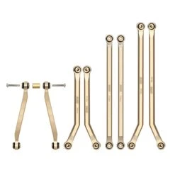 INJORA 43g Heavy Brass High Clearance Chassis 4 Links Set For 1/24 RC Crawler Car Axial SCX24 Jeep Gladiator AXI00005 -Remote Control Car Shop Se2caf22f433f4a8a8e8615091b669da7w