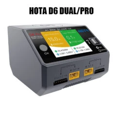 HOTA D6 Dual D6 Pro Smart Charger AC200W DC650W 15A For Lipo LiIon NiMH Battery With IPhone Samsung Wireless Charging