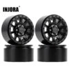 INJORA 249g/pcs Heavy 2.2" Beadlock Metal Wheel Rim For 1/10 RC Crawler Car Axial SCX10 90046 Wraith RR10 TRX-6