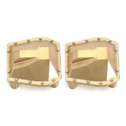 INJORA 2PCS Brass Axle Diff Cover Upgrade Parts For 1/6 RC Crawler Axial SCX6 Jeep JLU Wrangler Trail Honcho 4WD RTR -Remote Control Car Shop Sea08206b8571440b808fafee06a09151q
