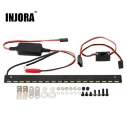 INJORA 192mm 18LED Super Bright Roof Lights For 1/7 1/8 RC Car UDR ARRMA MOJAVE YiKong YK4082