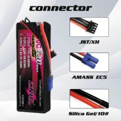 2PCS CNHL 3S 11.1V Lipo Battery 6200mAh 100C Hardcase With EC5 Plug For RC Car Boat Vehicles Truck Tank Truggy Buggy Hobby -Remote Control Car Shop Sece61937259745b4b75ede71e04cd781Y