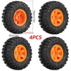 AUSTAR HOBBY 2.2in 1/10 RC Crawler Beadlock Wheels And Tires Rims Set Mud Tire For Axial SCX10 TRX4 TRX-6 Short Course Truck -Remote Control Car Shop Sf369603a326642eaa2a7e5d47c2d21f2u