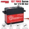 Surpass Hobby 15T 70KG 1/5 Scale Servo Motors High Torque Servo Digital DC Metal Gear For 1/6 1/4 RC Car Buggy Boat Robot S7000M