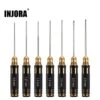 INJORA 0.9/1.27/1.3/1.5/2.0/2.5/3mm Hex RC Tool Kit HSS Steel Hexagon Screwdriver Set For RC Crawler Car Boat Helicopter Model