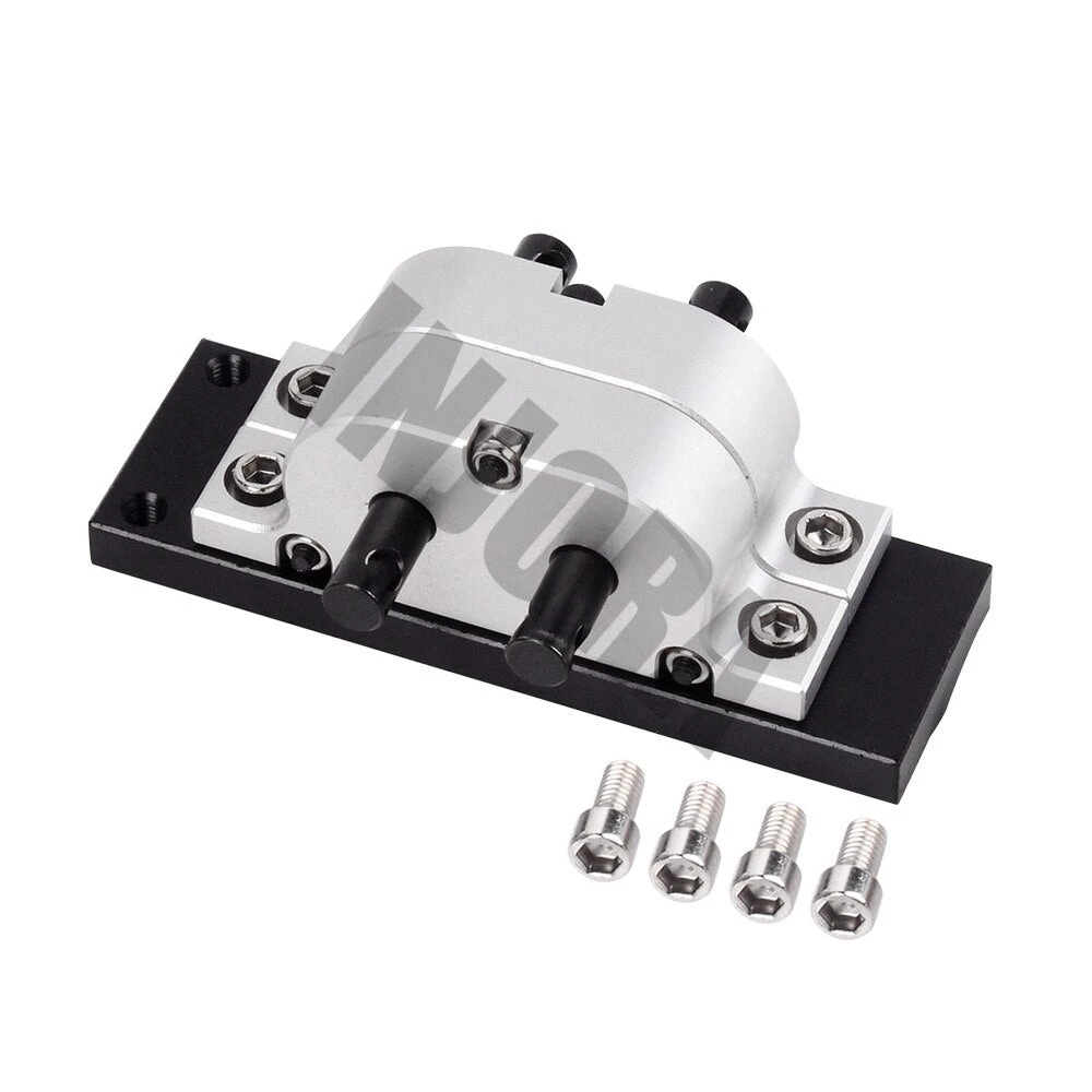 INJORA 1:1 Gear Ratio Metal Gearbox Transfer Case Mount For 1:14 Tamiya Truck & 1:10 RC Crawler Axial SCX10 D90 2 INJORA 1:1 Gear Ratio Metal Gearbox Transfer Case Mount For 1:14 Tamiya Truck & 1:10 RC Crawler Axial SCX10 D90 - Image 2
